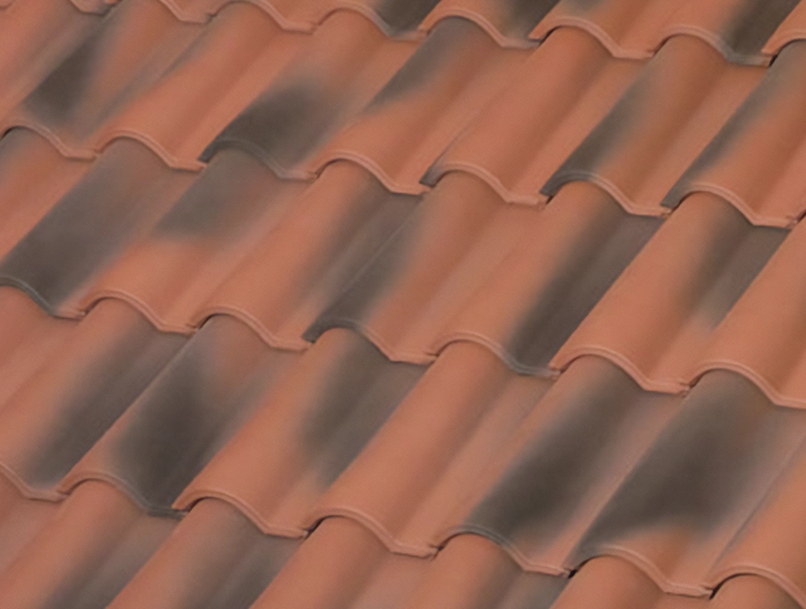 teja mixta tb 12 roja envejecida