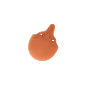 Teja cerámica plana Escama