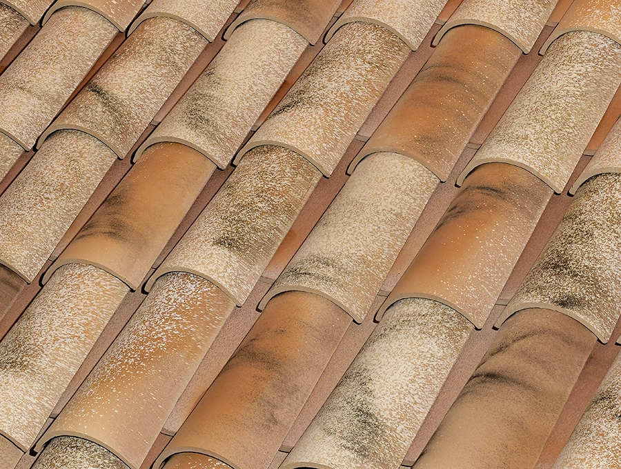 Teja cerámica curva C-50.21 Celler 8 Teja ceramica curva c50 21 Nature Lamalou