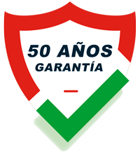 50 Años de garantia en la instalacion de su tejado 